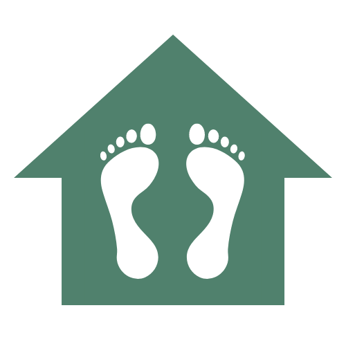 Hugo's Home Foot Care logo